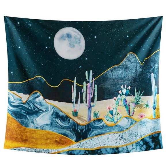 Urban Outfitters Other - Desert Cactus Moon tapestry